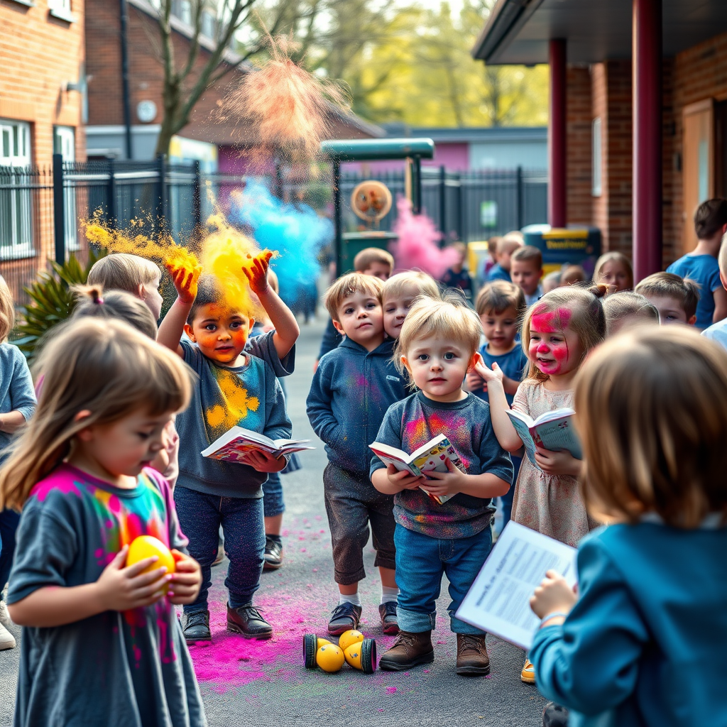 Primary school marks Holi, Eid, and Easter with fun and learning